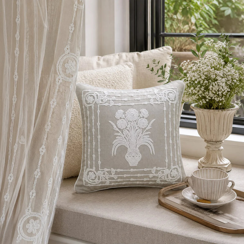 Vazo Kırlent Kılıfı