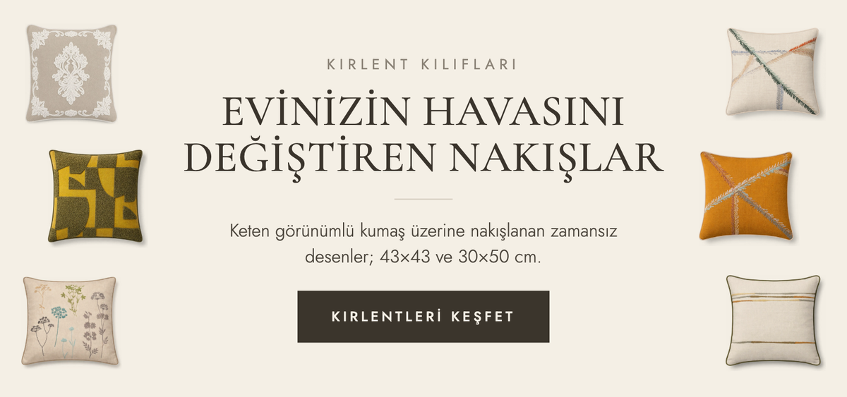 Kırlent kılıfları — Evinizin havasını değiştiren nakışlar
