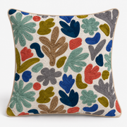 Matisse çok renkli nakışlı kırlent kılıfı 45x45 cm