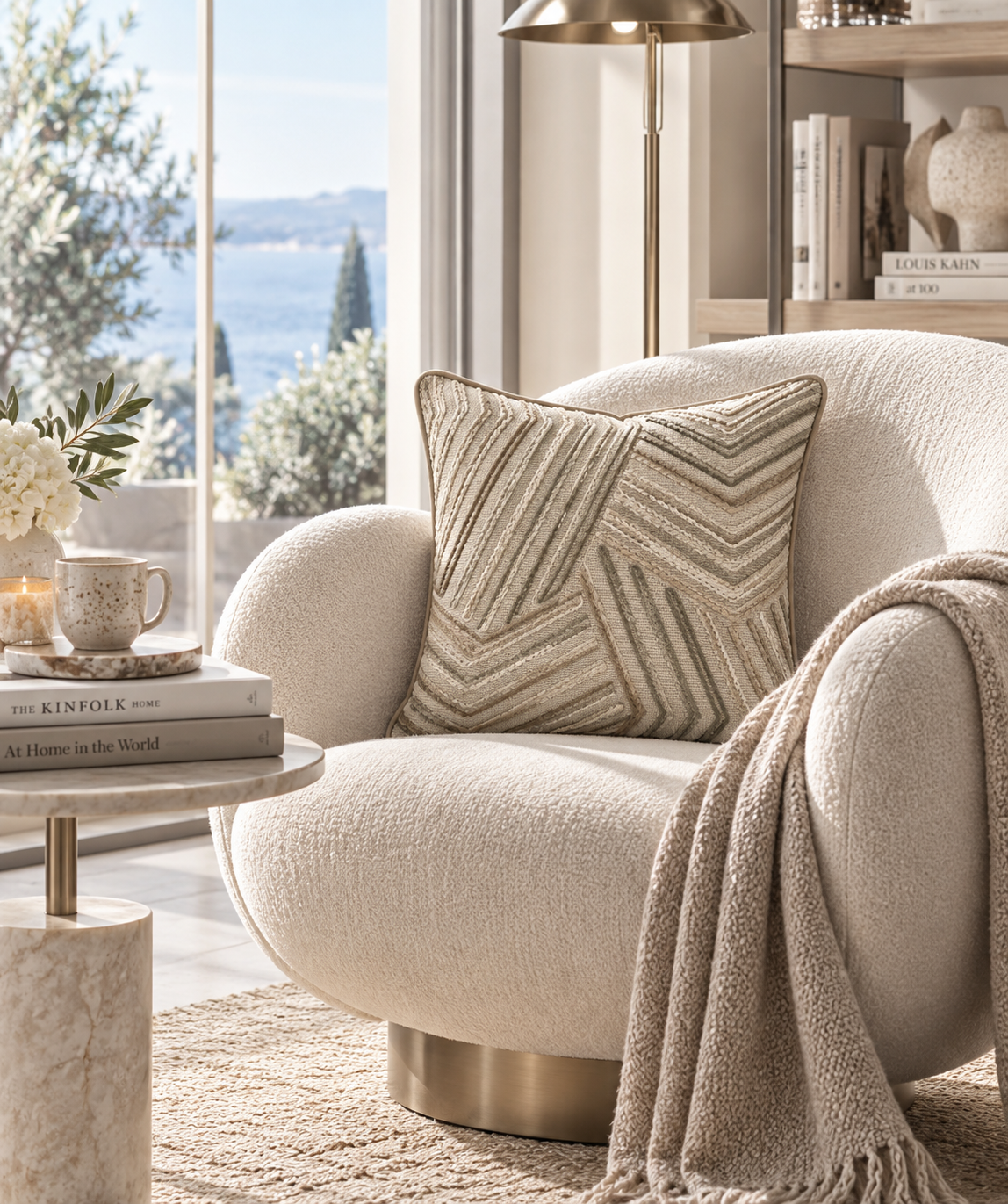 Texture Kırlent Kılıfı