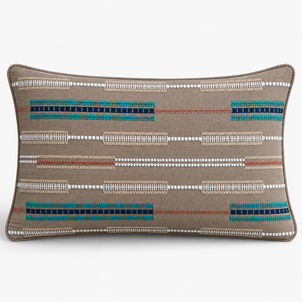 Ritim Vizon Nakışlı Kırlent Kılıfı 30x50 cm